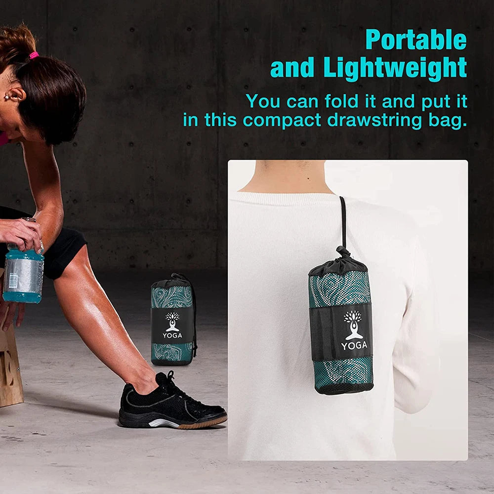 Non Slip Yoga Blankets ( No More Slipping On Your Mat)